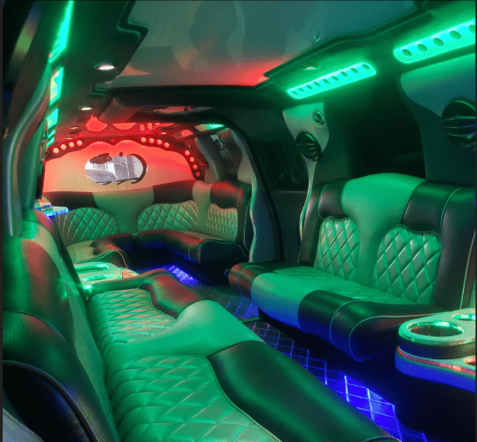Goodyear Chrysler Limos Interior