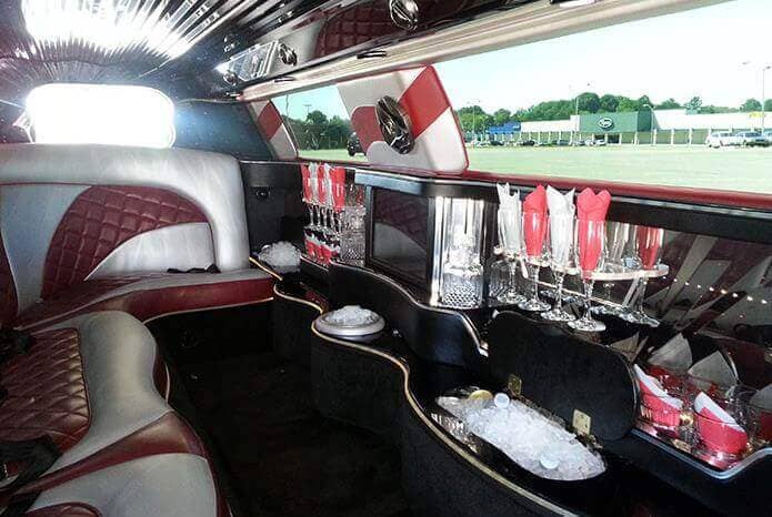 Goodyear Infiniti Limo Interior