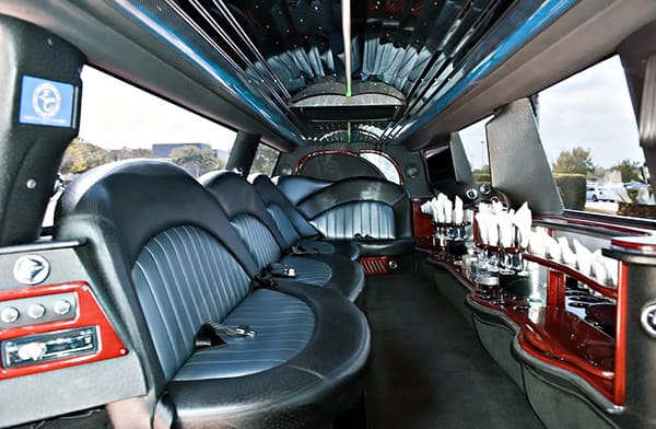 Goodyear Lincoln Stretch Limos Interior